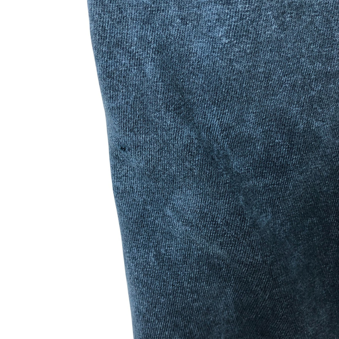 00'S Harley-Davidson Motorcycle Bike T-shirt Made in USA Men's XXL cotton navy blue type Vintage Second Hand