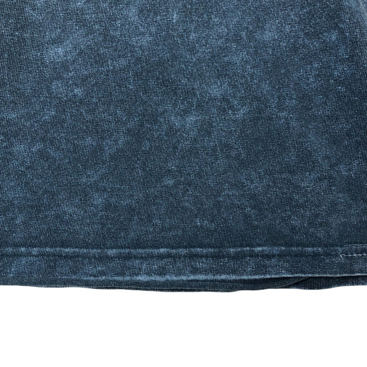 00'S Harley-Davidson Motorcycle Bike T-shirt Made in USA Men's XXL cotton navy blue type Vintage Second Hand