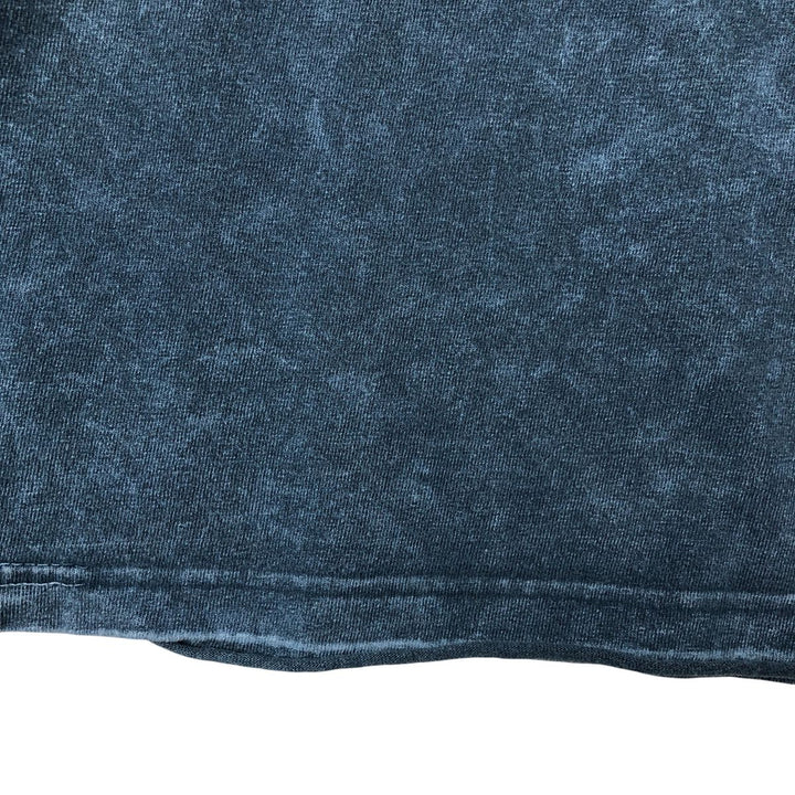 00'S Harley-Davidson Motorcycle Bike T-shirt Made in USA Men's XXL cotton navy blue type Vintage Second Hand