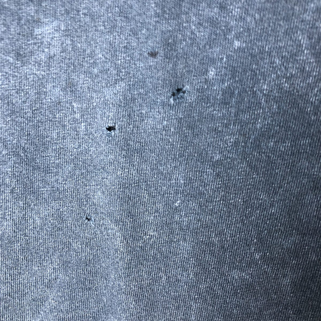 00'S Harley-Davidson Motorcycle Bike T-shirt Made in USA Men's XXL cotton navy blue type Vintage Second Hand