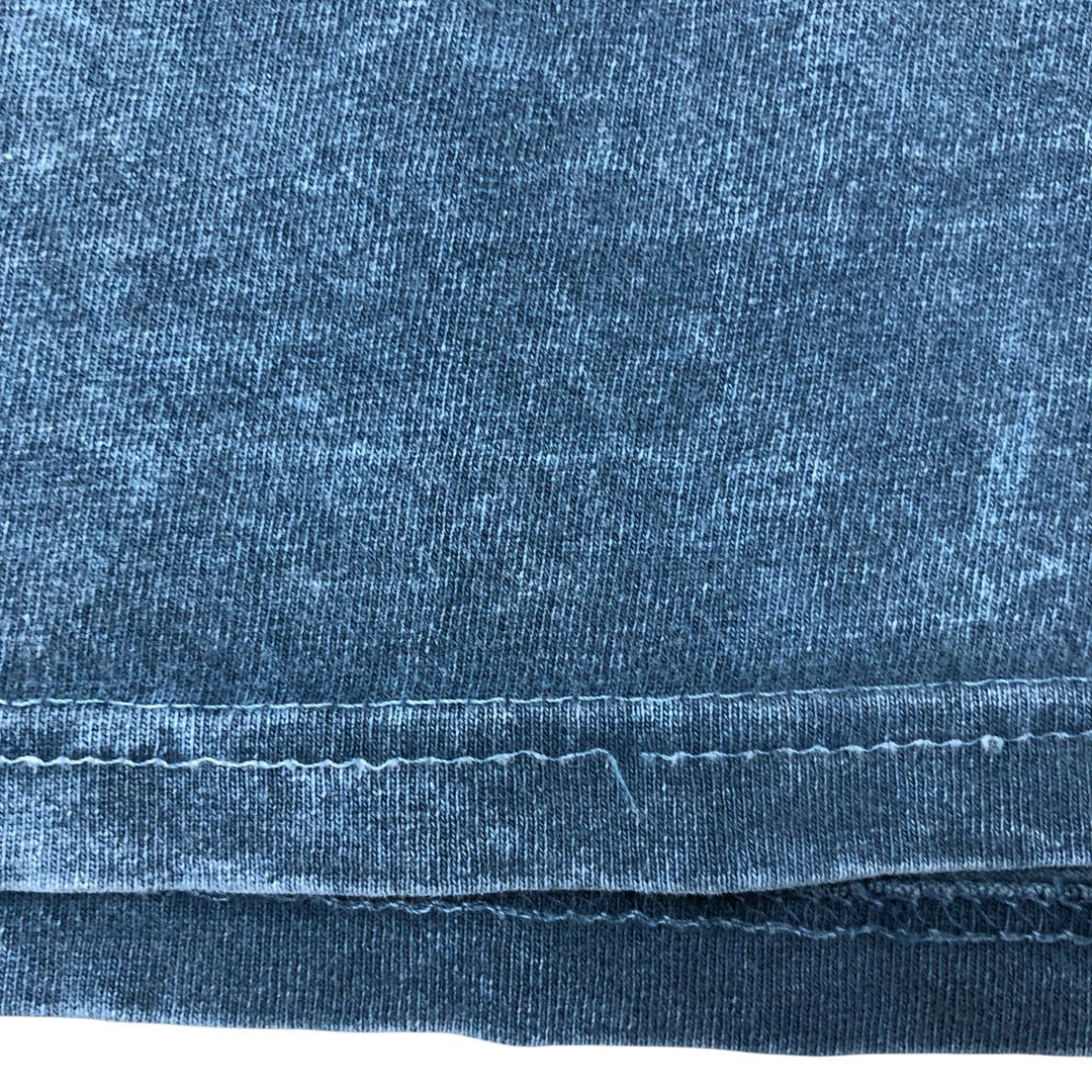 00'S Harley-Davidson Motorcycle Bike T-shirt Made in USA Men's XXL cotton navy blue type Vintage Second Hand