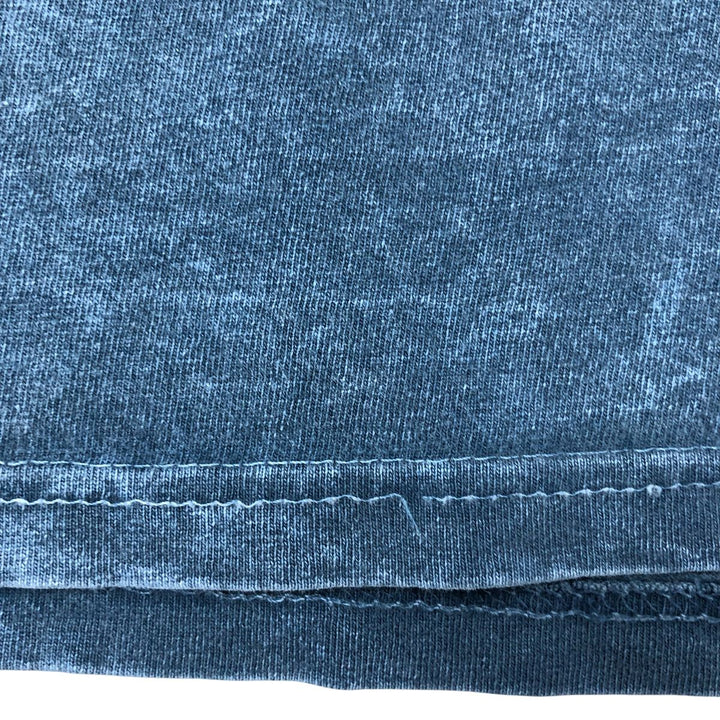 00'S Harley-Davidson Motorcycle Bike T-shirt Made in USA Men's XXL cotton navy blue type Vintage Second Hand