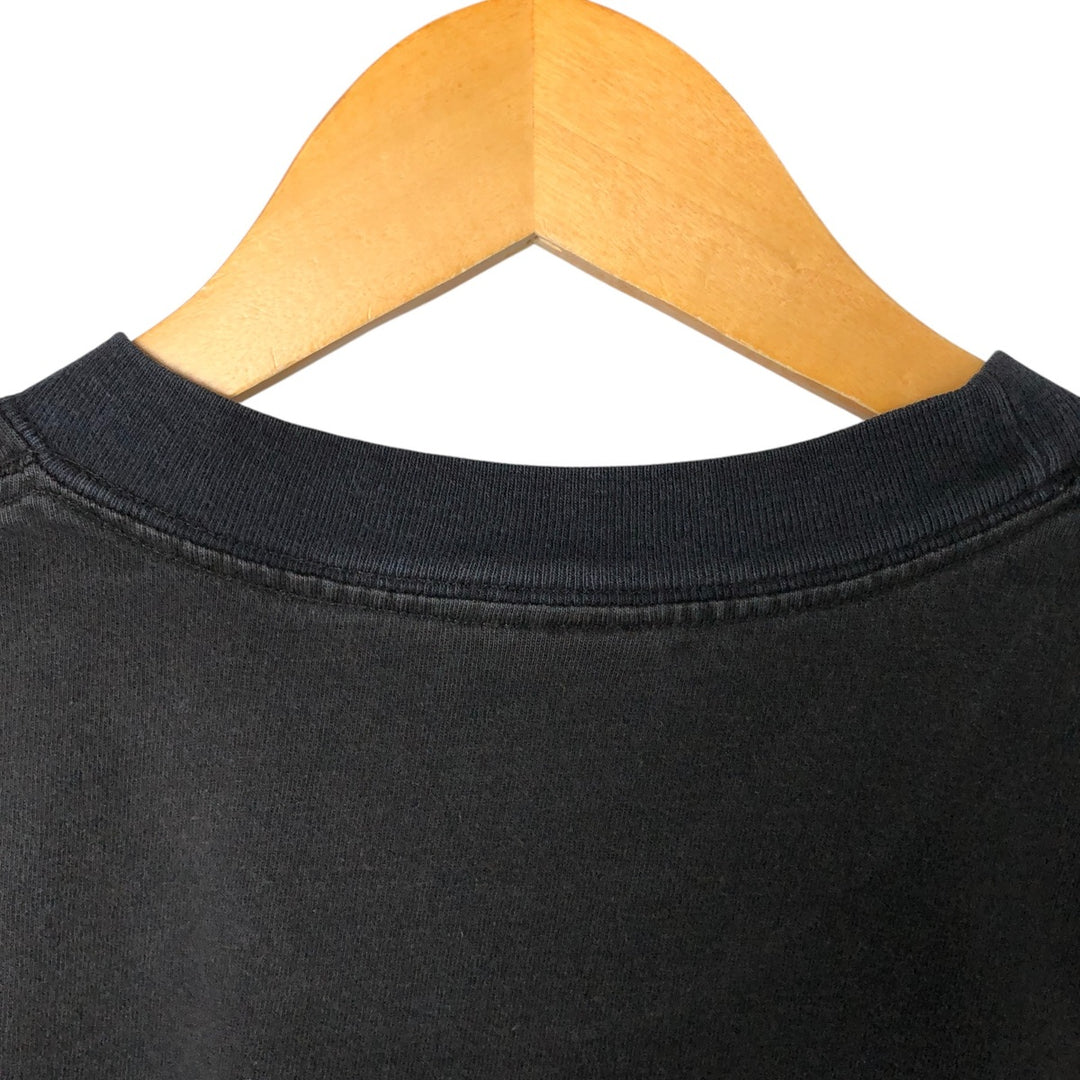 00'S Harley-Davidson Motorcycle Bike T-shirt Made in USA Men's XL cotton black type Vintage Second Hand