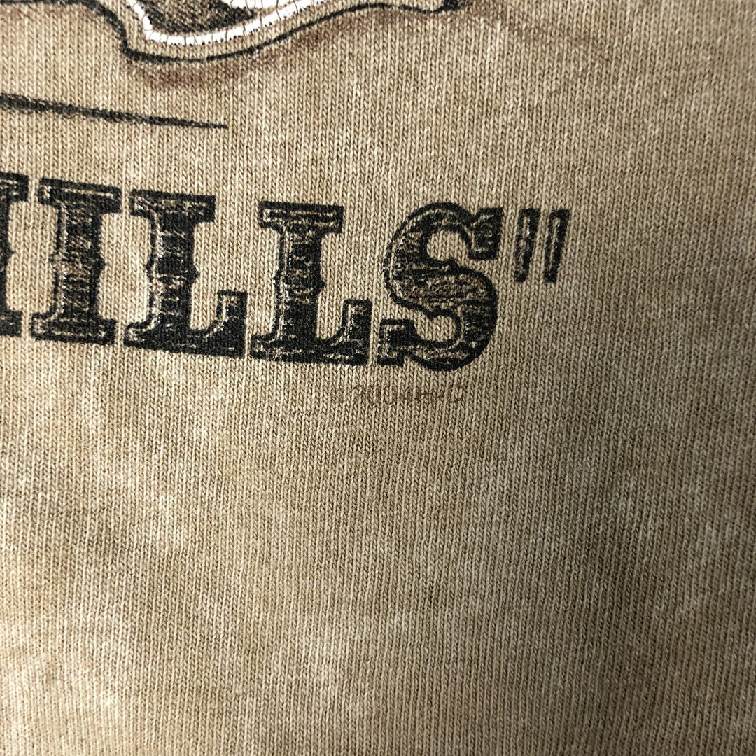 00'S Harley-Davidson Motorcycle Bike T-shirt Made in USA Men's L size cotton brown type Vintage Second Hand