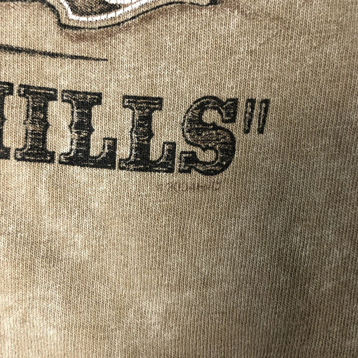 00'S Harley-Davidson Motorcycle Bike T-shirt Made in USA Men's L size cotton brown type Vintage Second Hand