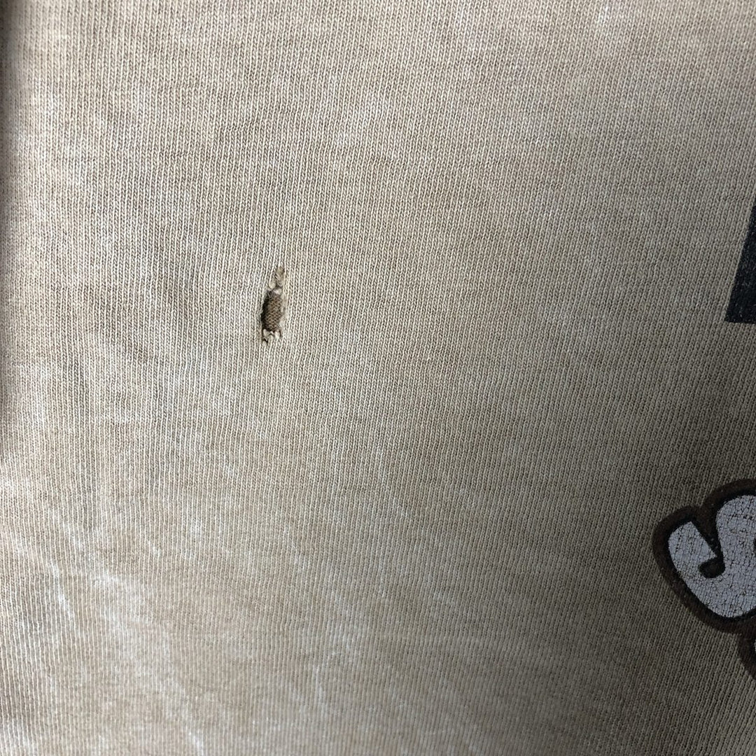 00'S Harley-Davidson Motorcycle Bike T-shirt Made in USA Men's L size cotton brown type Vintage Second Hand