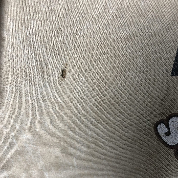 00'S Harley-Davidson Motorcycle Bike T-shirt Made in USA Men's L size cotton brown type Vintage Second Hand