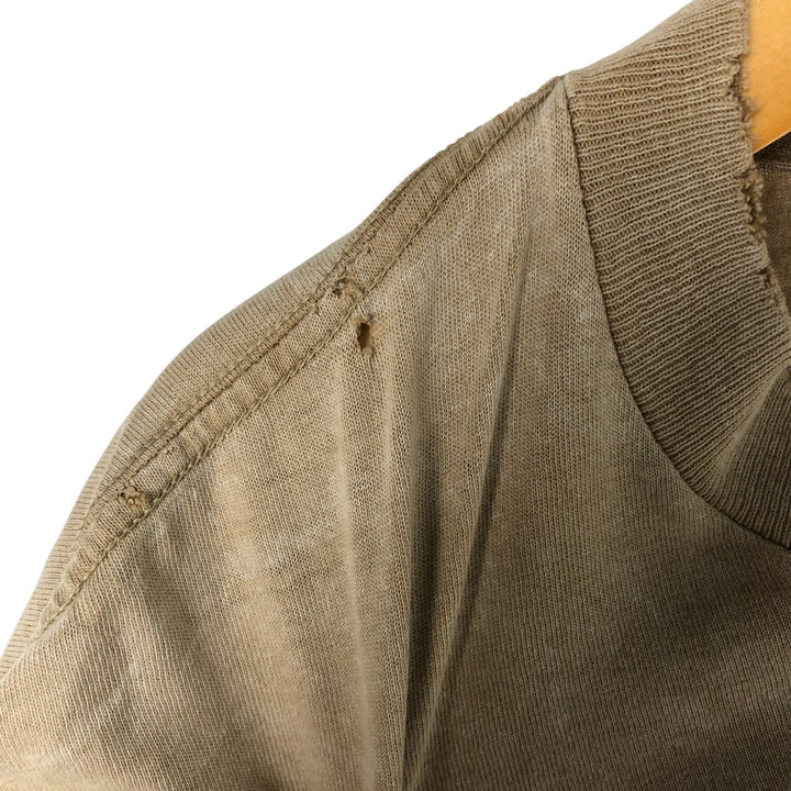 00'S Harley-Davidson Motorcycle Bike T-shirt Made in USA Men's L size cotton brown type Vintage Second Hand