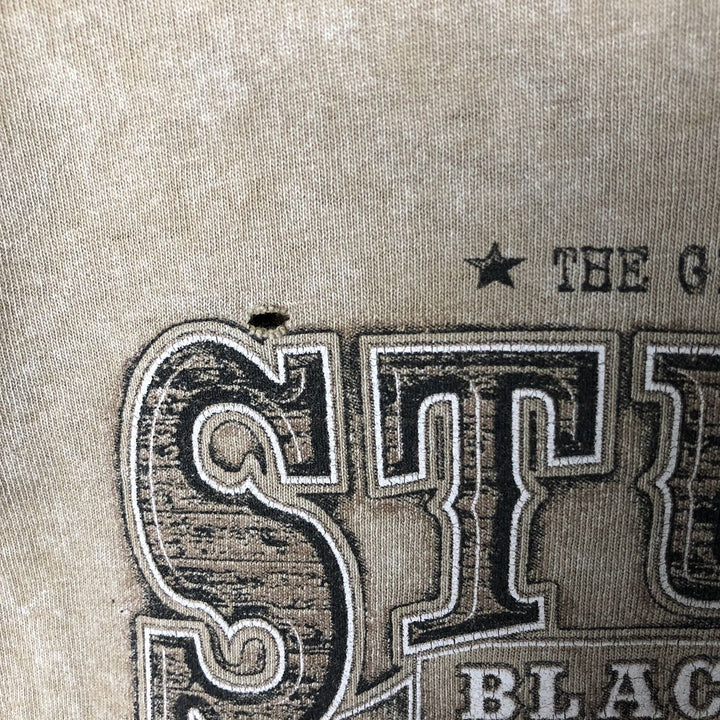 00'S Harley-Davidson Motorcycle Bike T-shirt Made in USA Men's L size cotton brown type Vintage Second Hand