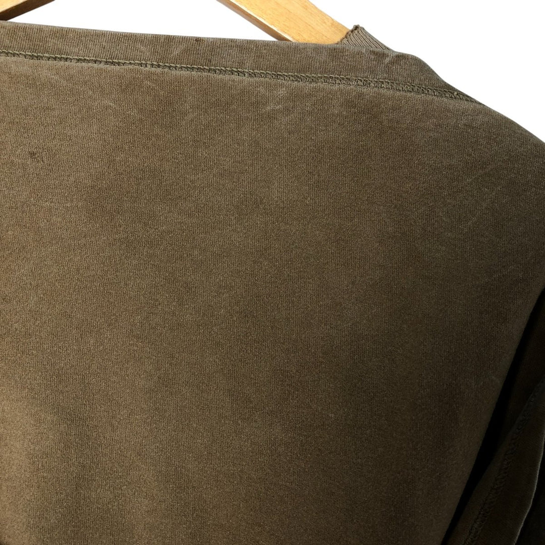 00'S Harley-Davidson Motorcycle Bike T-shirt Made in USA Men's L size cotton brown type Vintage Second Hand