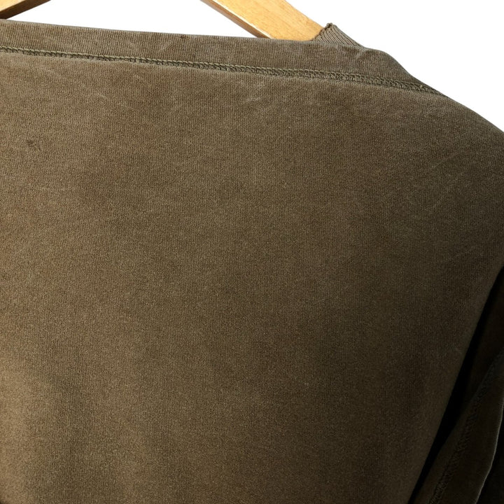 00'S Harley-Davidson Motorcycle Bike T-shirt Made in USA Men's L size cotton brown type Vintage Second Hand