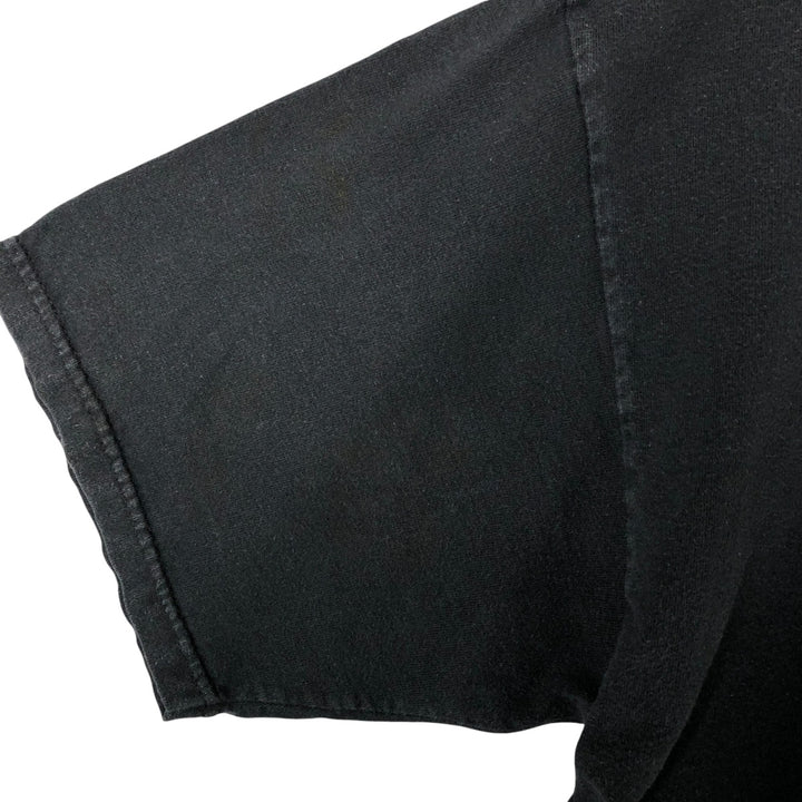 00'S Harley-Davidson Pin-up Girl Motorcycle Bike T-shirt, Men's L size cotton black type Vintage Second Hand