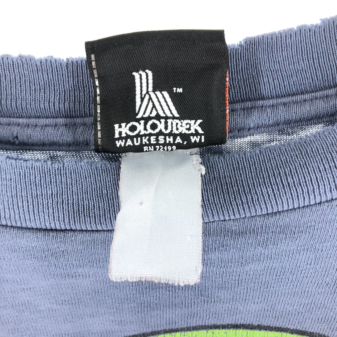 00'S Harley-Davidson Long Sleeve T-Shirt, Men's XL Size unknown Navy blue Vintage Second Hand