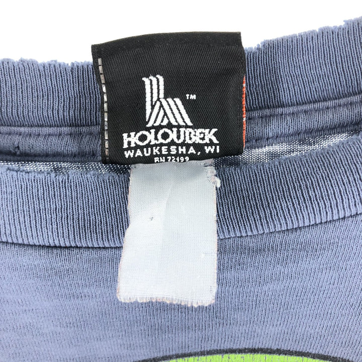 00'S Harley-Davidson Long Sleeve T-Shirt, Men's XL Size unknown Navy blue Vintage Second Hand