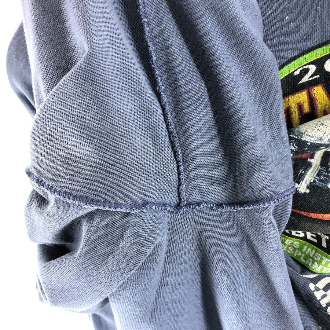 00'S Harley-Davidson Long Sleeve T-Shirt, Men's XL Size unknown Navy blue Vintage Second Hand