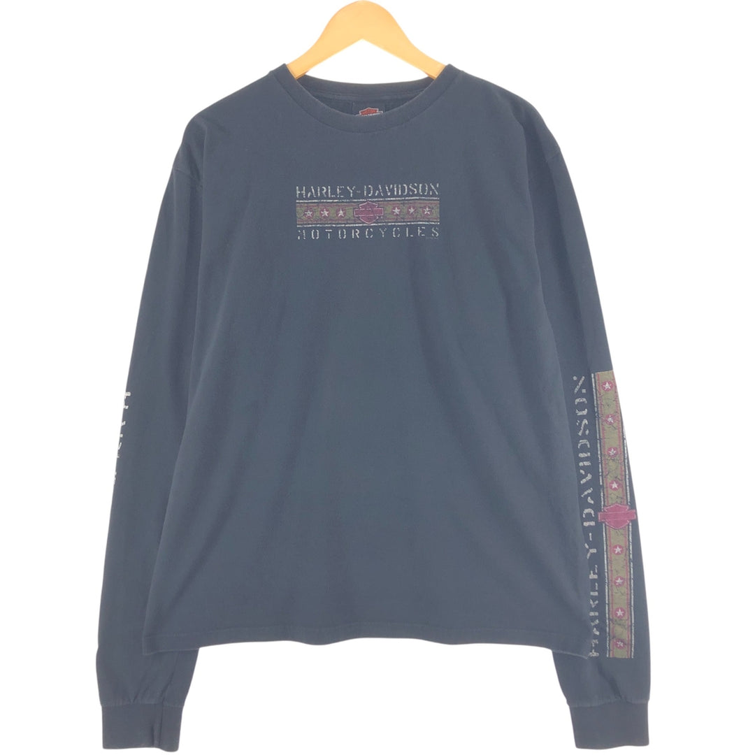 00'S Harley-Davidson Long Sleeve T-Shirt, Men's XXL unknown black type Vintage Second Hand