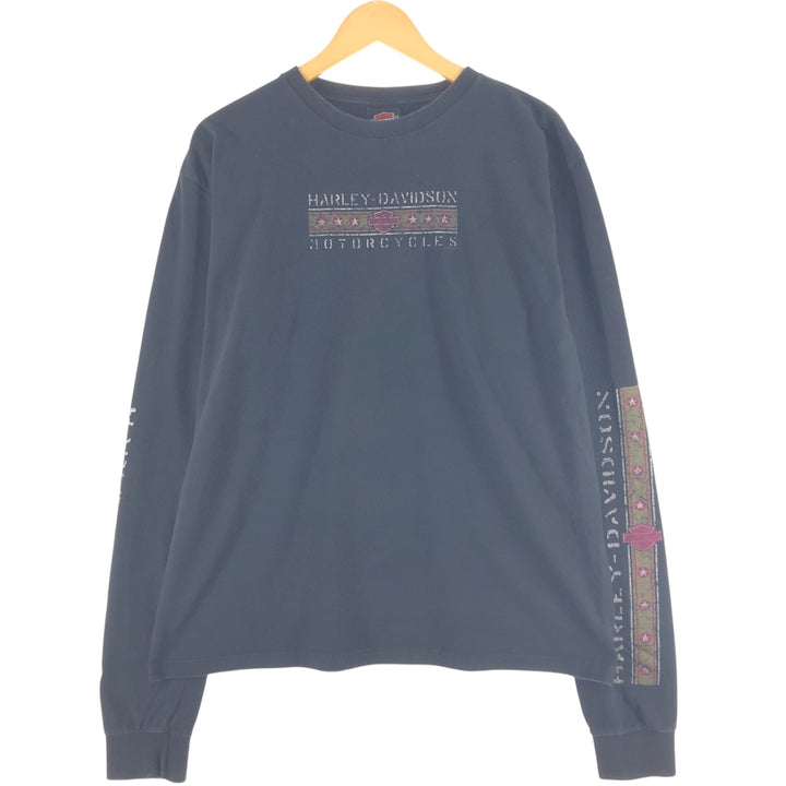 00'S Harley-Davidson Long Sleeve T-Shirt, Men's XXL unknown black type Vintage Second Hand