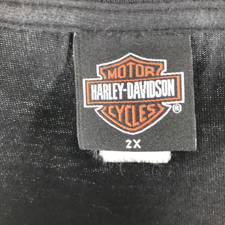 00'S Harley-Davidson Long Sleeve T-Shirt, Men's XXL unknown black type Vintage Second Hand