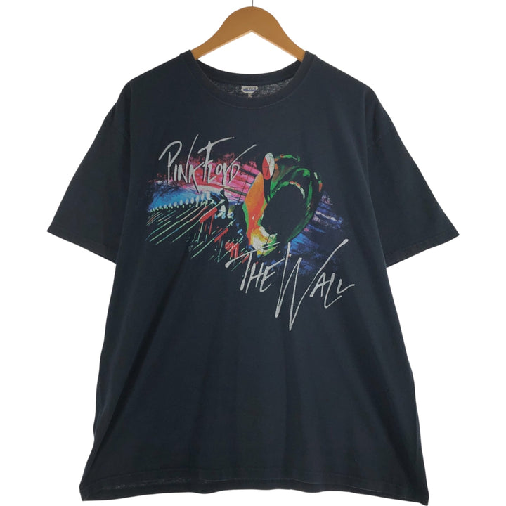 00'S Anvil PINK FLOYD Pink Floyd Band T-shirt Band Tee Men's XL size cotton black type Vintage Second Hand