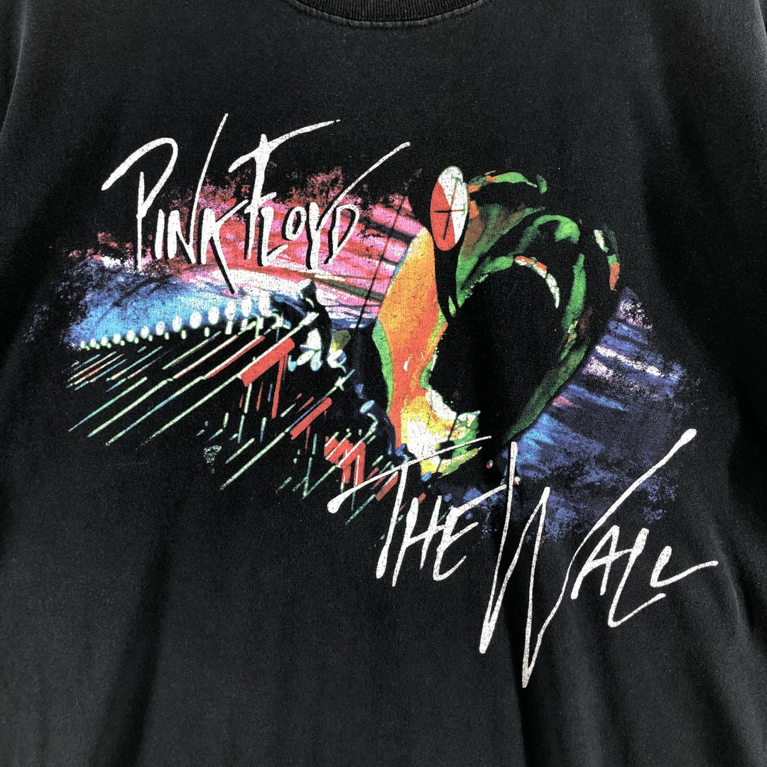 00'S Anvil PINK FLOYD Pink Floyd Band T-shirt Band Tee Men's XL size cotton black type Vintage Second Hand
