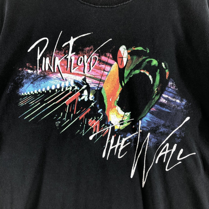 00'S Anvil PINK FLOYD Pink Floyd Band T-shirt Band Tee Men's XL size cotton black type Vintage Second Hand