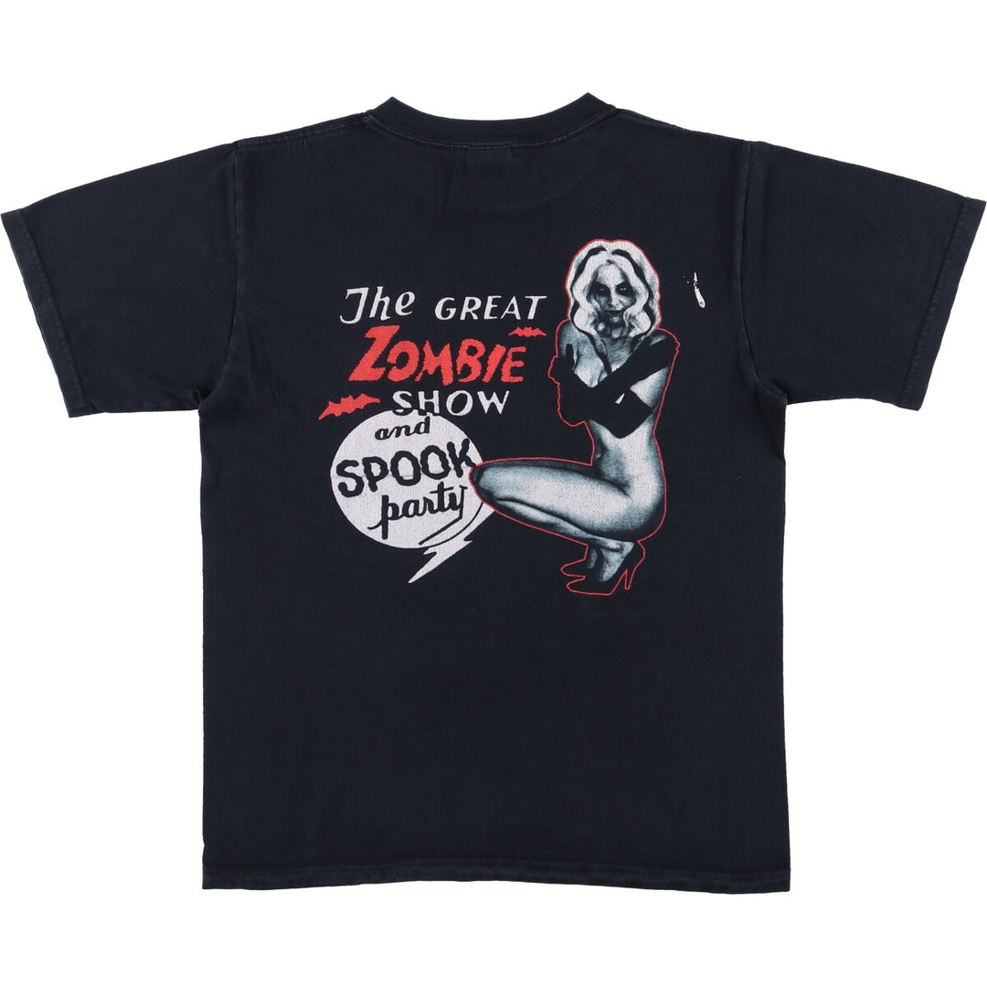 Anvil ROB ZOMBIE Rob Zombie Band T-shirt Band T Men's S size cotton black type Vintage Second Hand