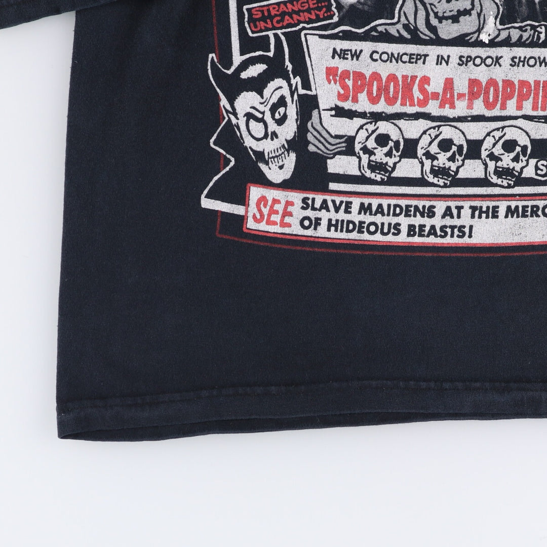 Anvil ROB ZOMBIE Rob Zombie Band T-shirt Band T Men's S size cotton black type Vintage Second Hand