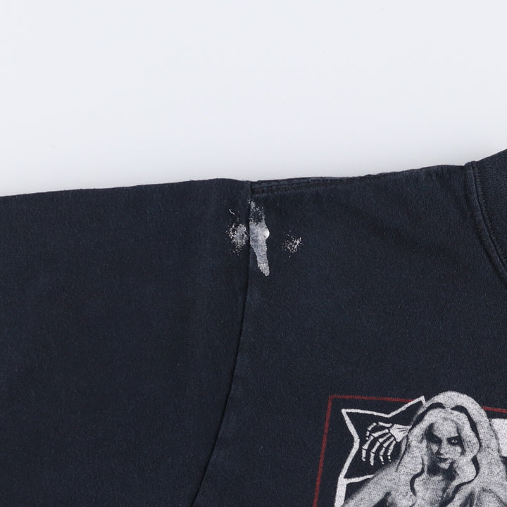 Anvil ROB ZOMBIE Rob Zombie Band T-shirt Band T Men's S size cotton black type Vintage Second Hand