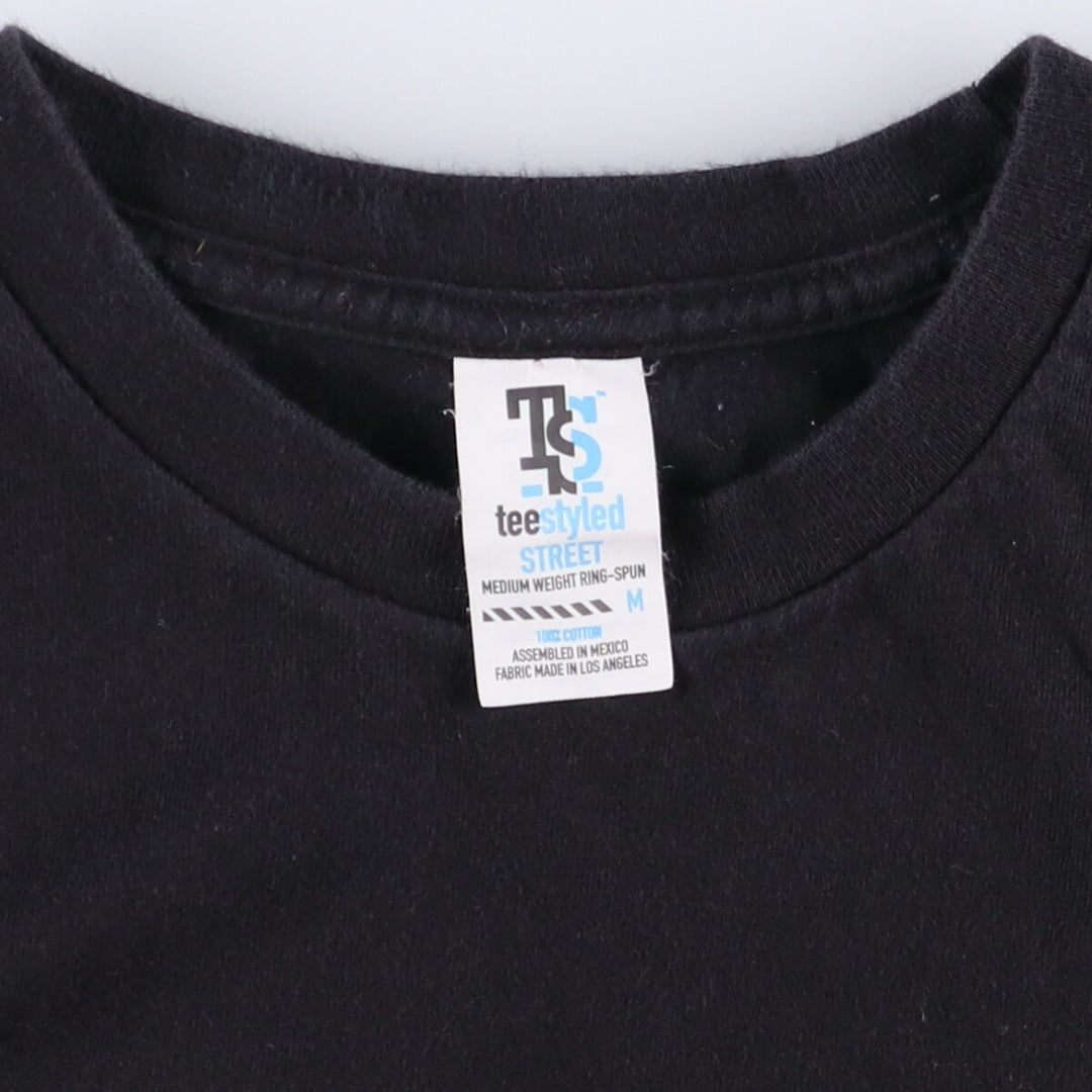 TEESTYLED BLACK SABBATH Black Sabbath Band T-shirt Band Tee Men's M size cotton black type Vintage Second Hand
