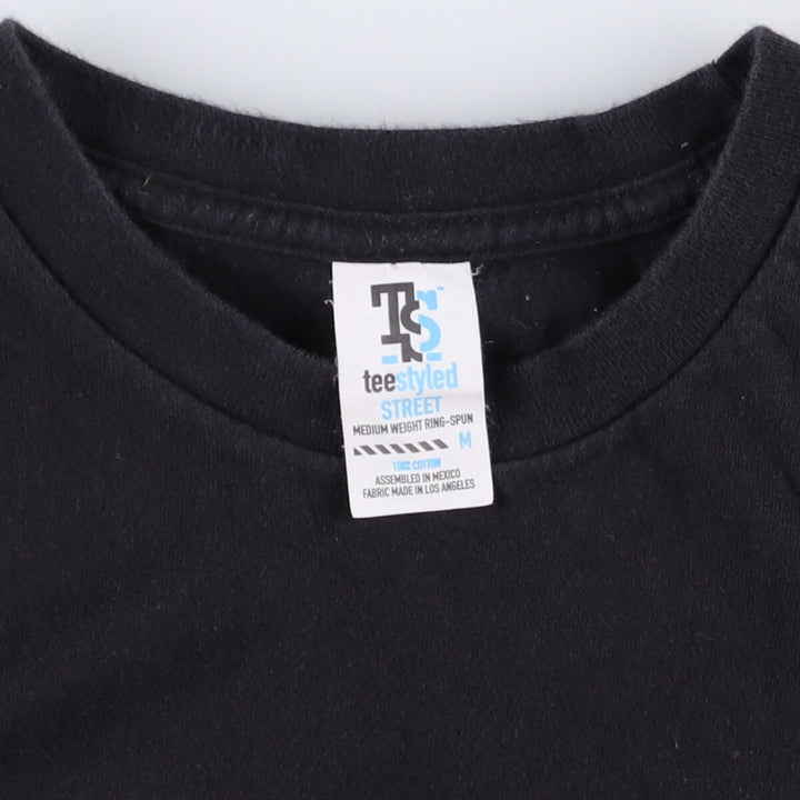 TEESTYLED BLACK SABBATH Black Sabbath Band T-shirt Band Tee Men's M size cotton black type Vintage Second Hand