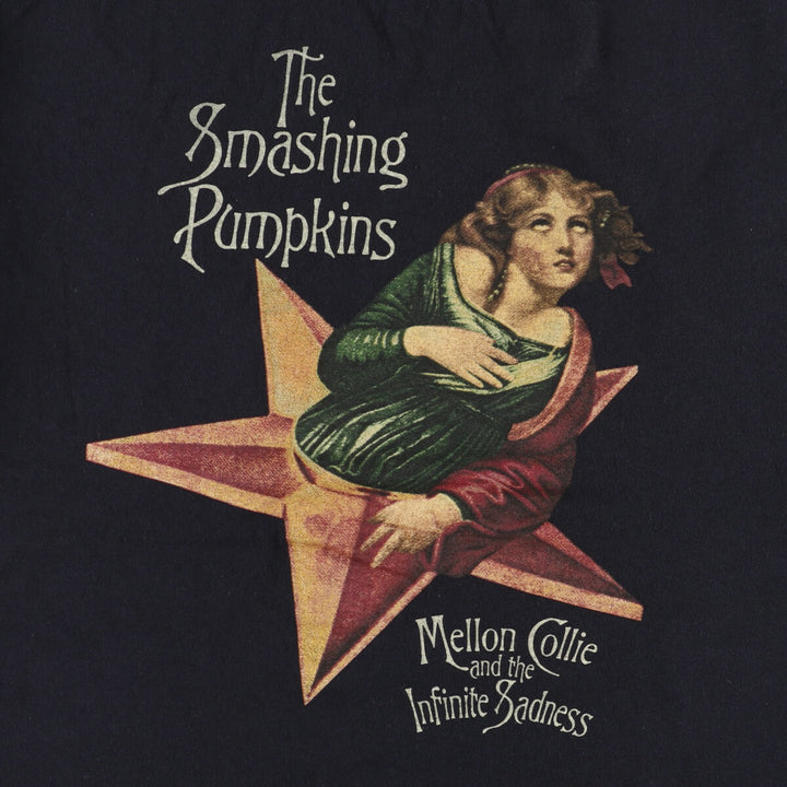 THE SMASHING PUMPKINS Smashing Pumpkins Band T-shirt Band T Men's L size cotton black type Vintage Second Hand