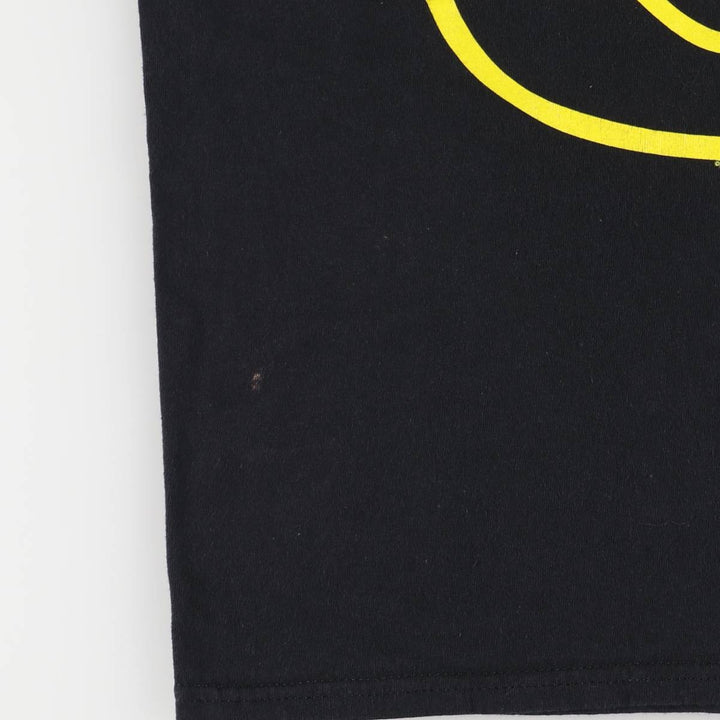 NIRVANA Nirvana Band T-shirt, Band T, Men's M size cotton black type Vintage Second Hand