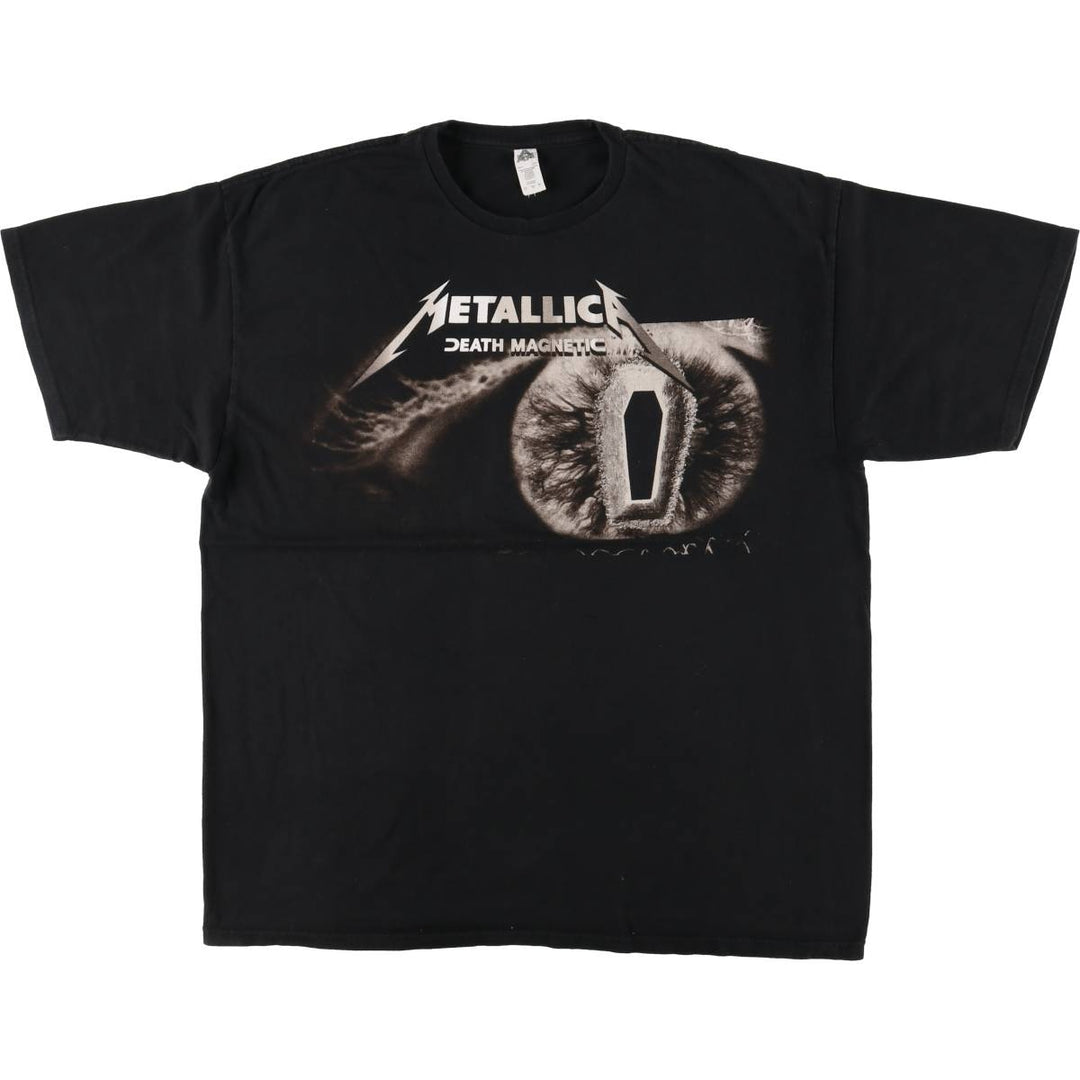 ALSTYLE METALLICA Metallica Band T-shirt Band T Men's XL equivalent cotton black type Vintage Second Hand