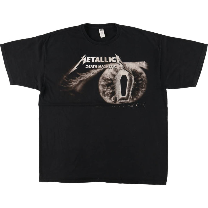 ALSTYLE METALLICA Metallica Band T-shirt Band T Men's XL equivalent cotton black type Vintage Second Hand