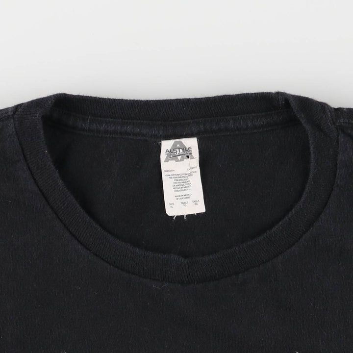 ALSTYLE METALLICA Metallica Band T-shirt Band T Men's XL equivalent cotton black type Vintage Second Hand
