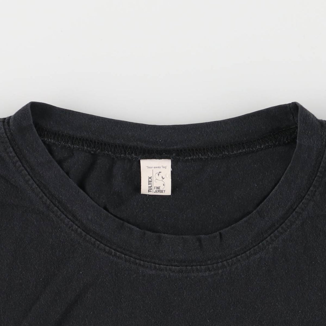 TULTEX SUBLIME Band T-shirt, Men's S size unclear black type Vintage Second Hand