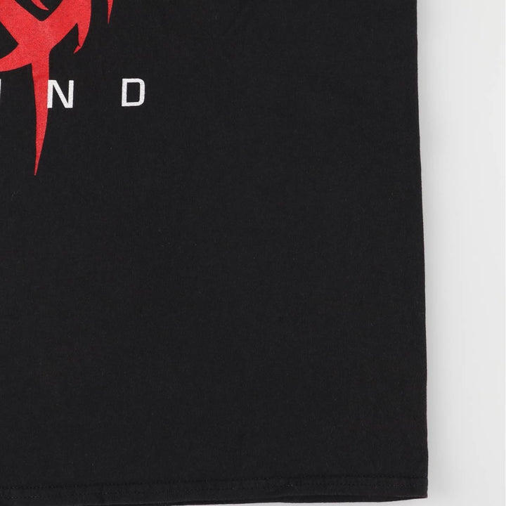 Gildan SLIPKNOT Band T-shirt, Men's L size cotton black type Vintage Second Hand