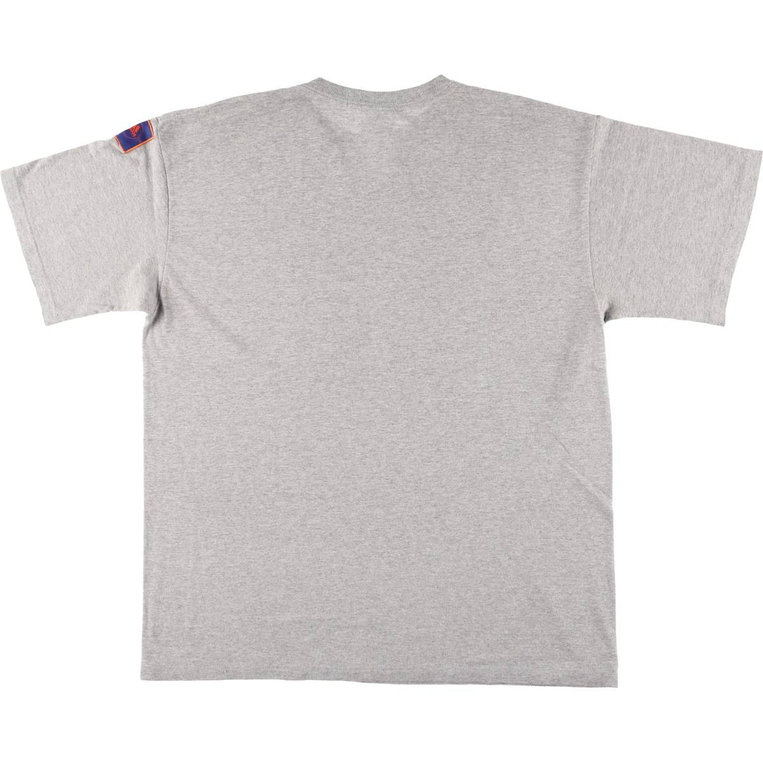 00'S Adidas logo print T-shirt, men's size L cotton gray type Vintage Second Hand