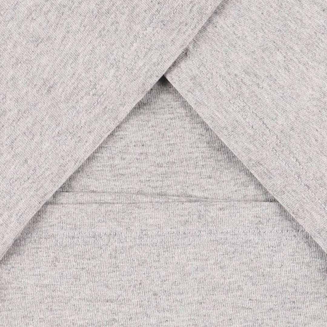 00'S Adidas logo print T-shirt, men's size L cotton gray type Vintage Second Hand