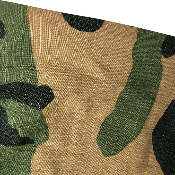 US Military Camouflage Pattern Woodland Camo Ripstop BDU Military Jacket MEDIUM-SHORT Men's M equivalent unclear Khaki type Vintage Second Hand
