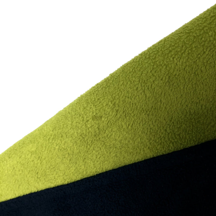 90'S GAP Vintage Half-Zip Fleece Pullover, Men's Size Medium polyester green type yellow green Vintage Second Hand