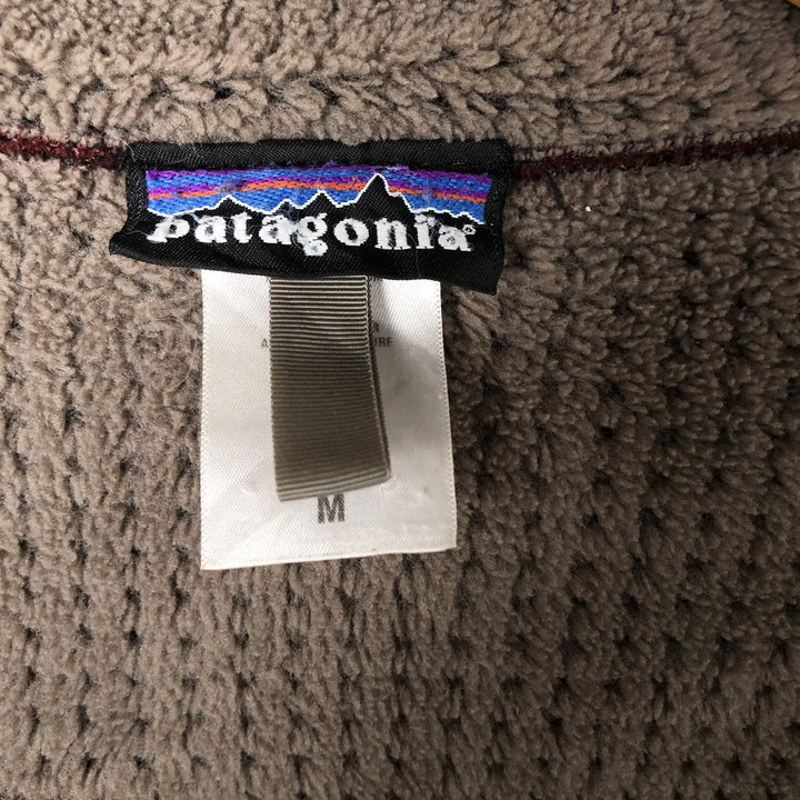 2000'S Patagonia Regulator R4 Fleece Jacket (36100F5), Made in USA, Men's Size Medium polyester red type Vintage Second Hand
