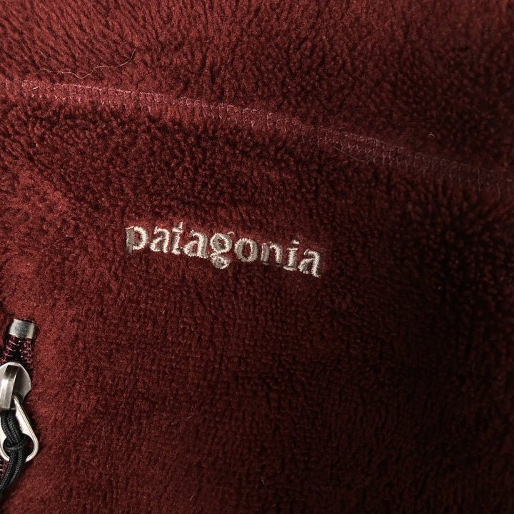 2000'S Patagonia Regulator R4 Fleece Jacket (36100F5), Made in USA, Men's Size Medium polyester red type Vintage Second Hand