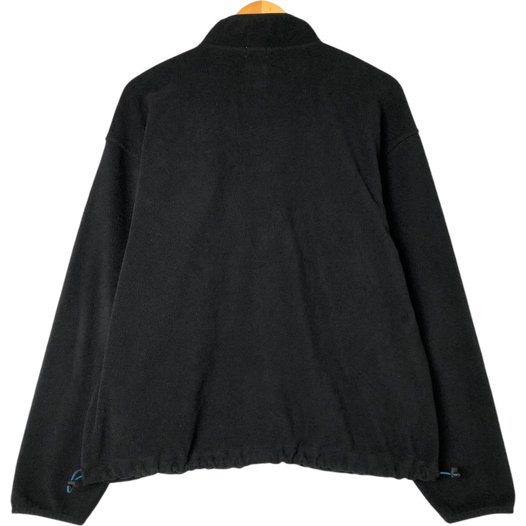 GAP Half-Zip Fleece Pullover, Men's Size M recycled polyester black type Vintage Second Hand