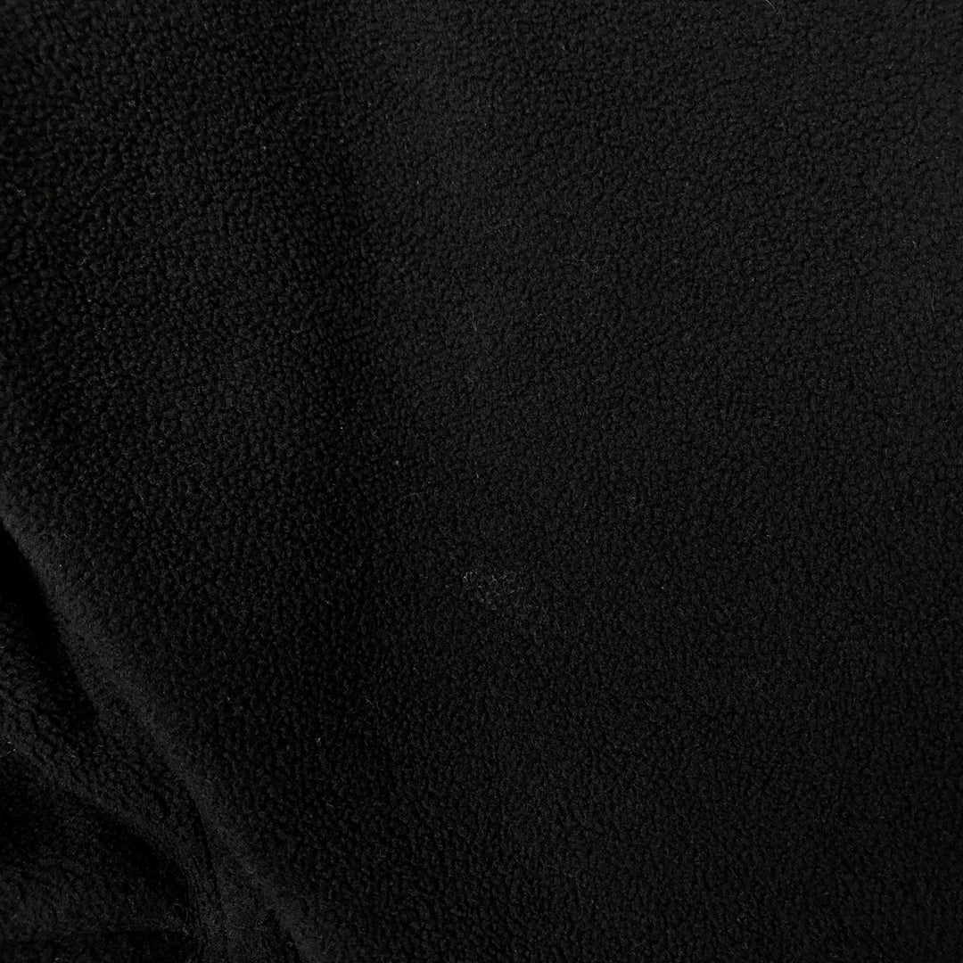 GAP Half-Zip Fleece Pullover, Men's Size M recycled polyester black type Vintage Second Hand