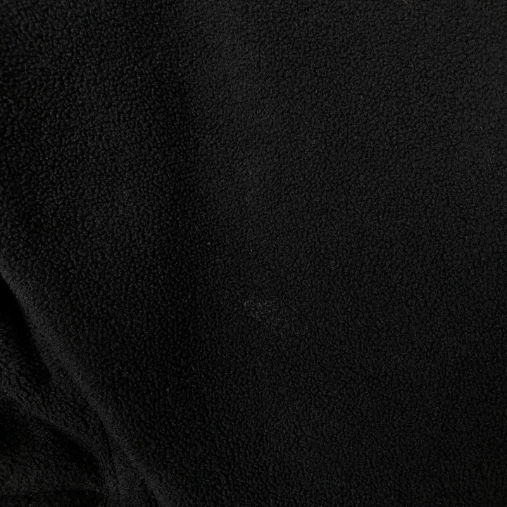 GAP Half-Zip Fleece Pullover, Men's Size M recycled polyester black type Vintage Second Hand