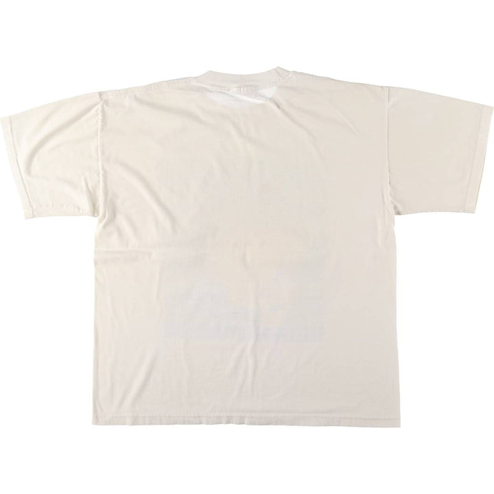 BSA AND RAB Looney Tunes Tweety Character Print T-Shirt Men's L Size Vintage unclear white type Vintage Second Hand