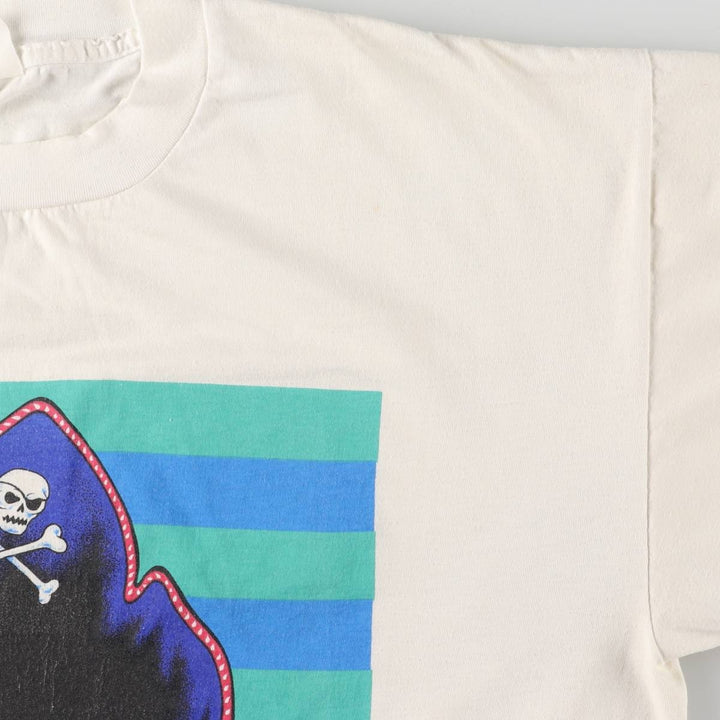 BSA AND RAB Looney Tunes Tweety Character Print T-Shirt Men's L Size Vintage unclear white type Vintage Second Hand