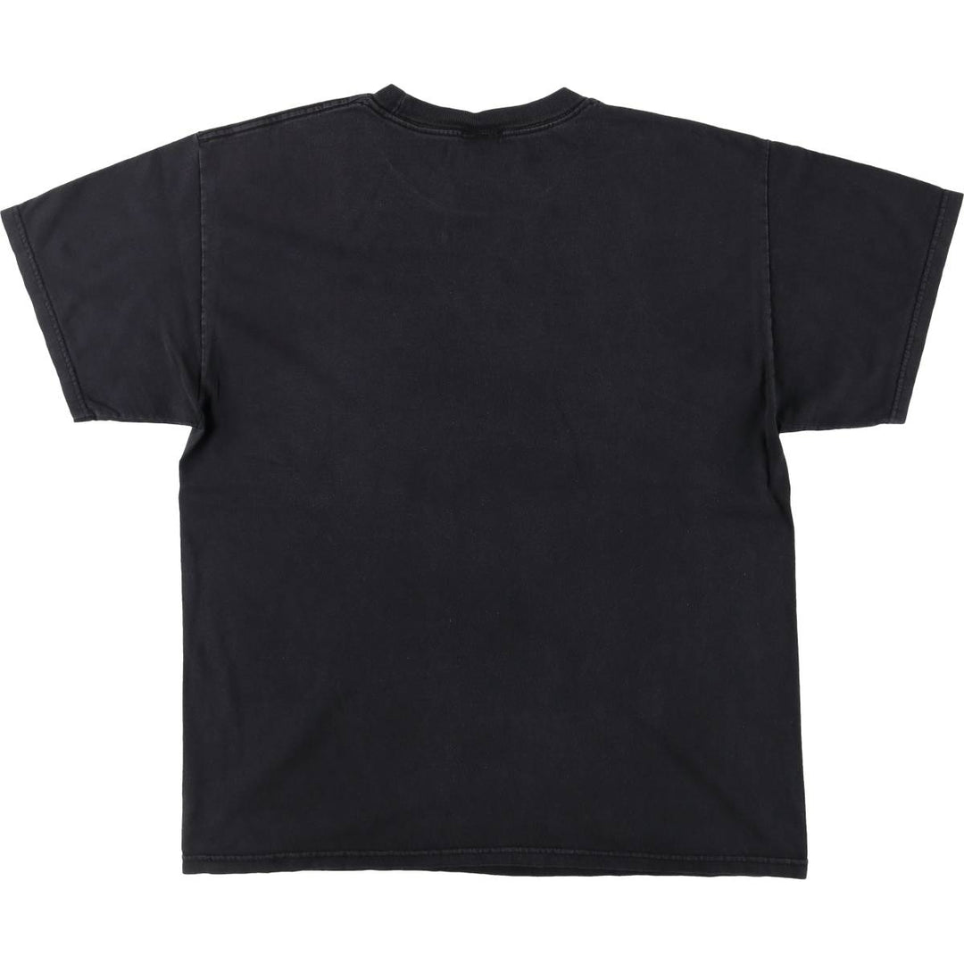 HOLOUBEK BATMAN Batman character print T-shirt Men's L size unclear black type Vintage Second Hand
