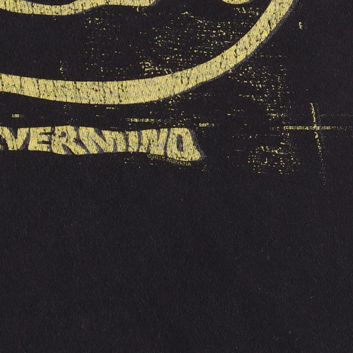 TULTEX NIRVANA Nirvana Band T-shirt, Men's M size cotton black type Vintage Second Hand